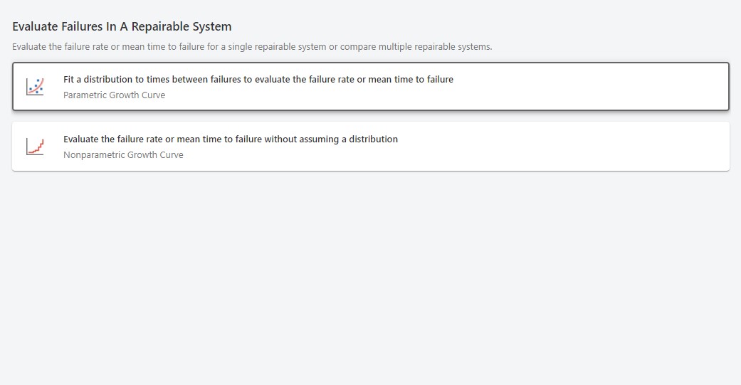 Evaluate Failures In A Repairable System