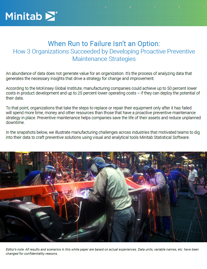 When Run to Failure Isn't an Option 