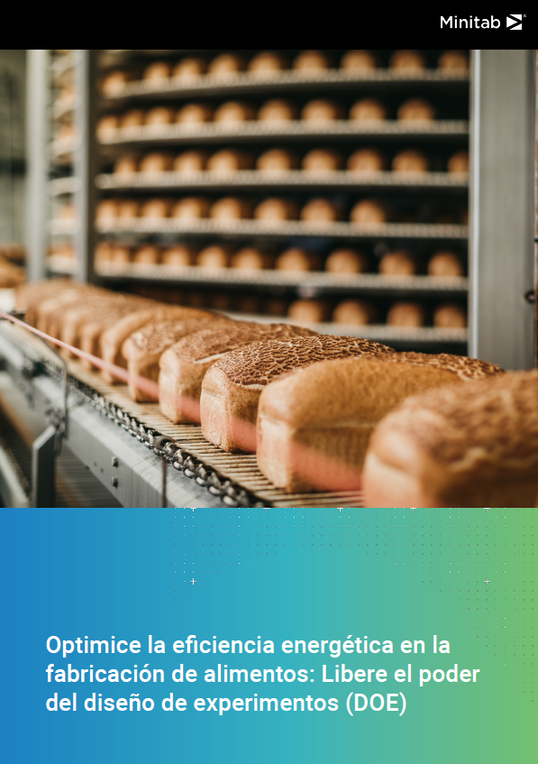 Optimice la eficiencia energética en la fabricación de alimentos: Libere el poder del diseño de experimentos (DOE)