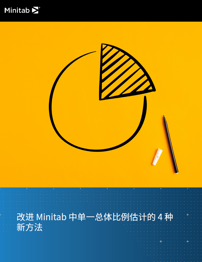 改进 Minitab 中单一总体比例估计的 4 种新方法